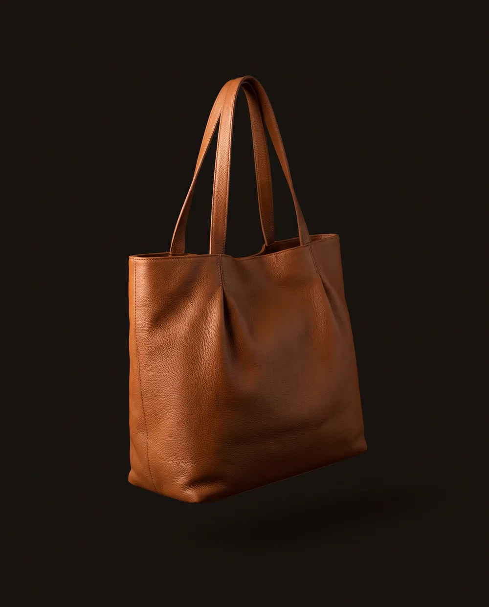COS leather tote